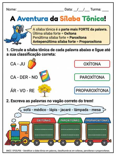 Aventura da Sílaba Tônica
