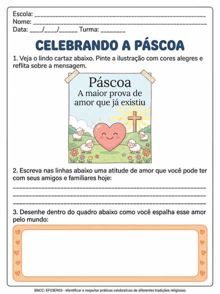 Celebrando a Páscoa
